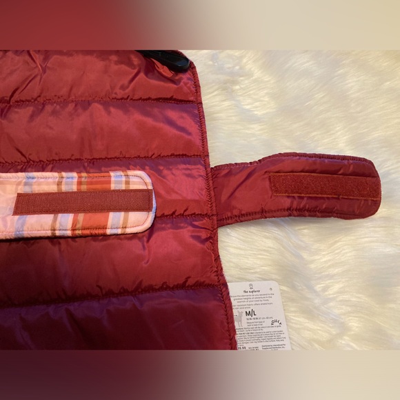 ⚪️Plaid dog jacket (reversible ) - Picture 6 of 9